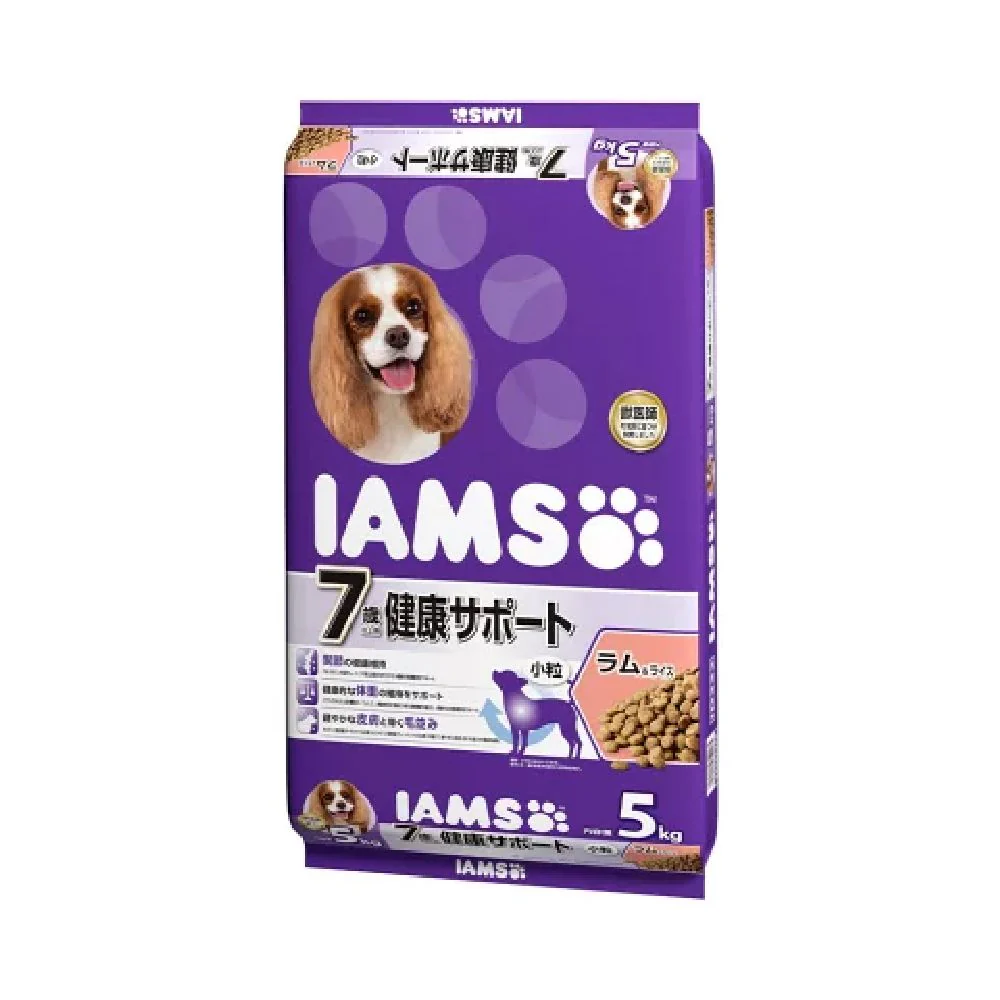 アイムス 7歳以上用 健康サポート ラム＆ライス 小粒 5kg