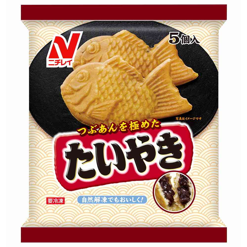 ◆ニチレイ たいやき5個入×12袋【直送品・クール便】 返品・キャンセル・他商品と同時購入は不可