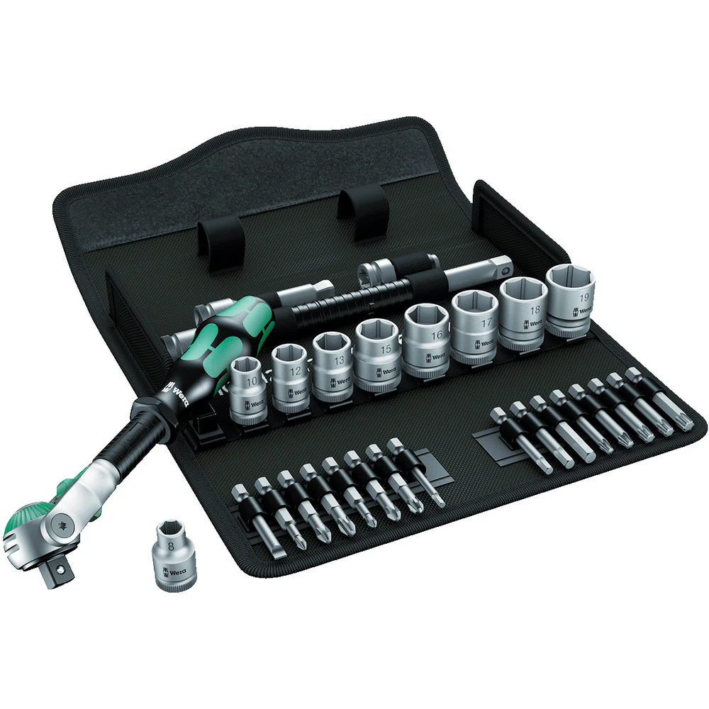 Wera8100SB6サイクロップラチェット「スピード」セット 【直送品】 返品・キャンセル・他商品と同時購入は不可