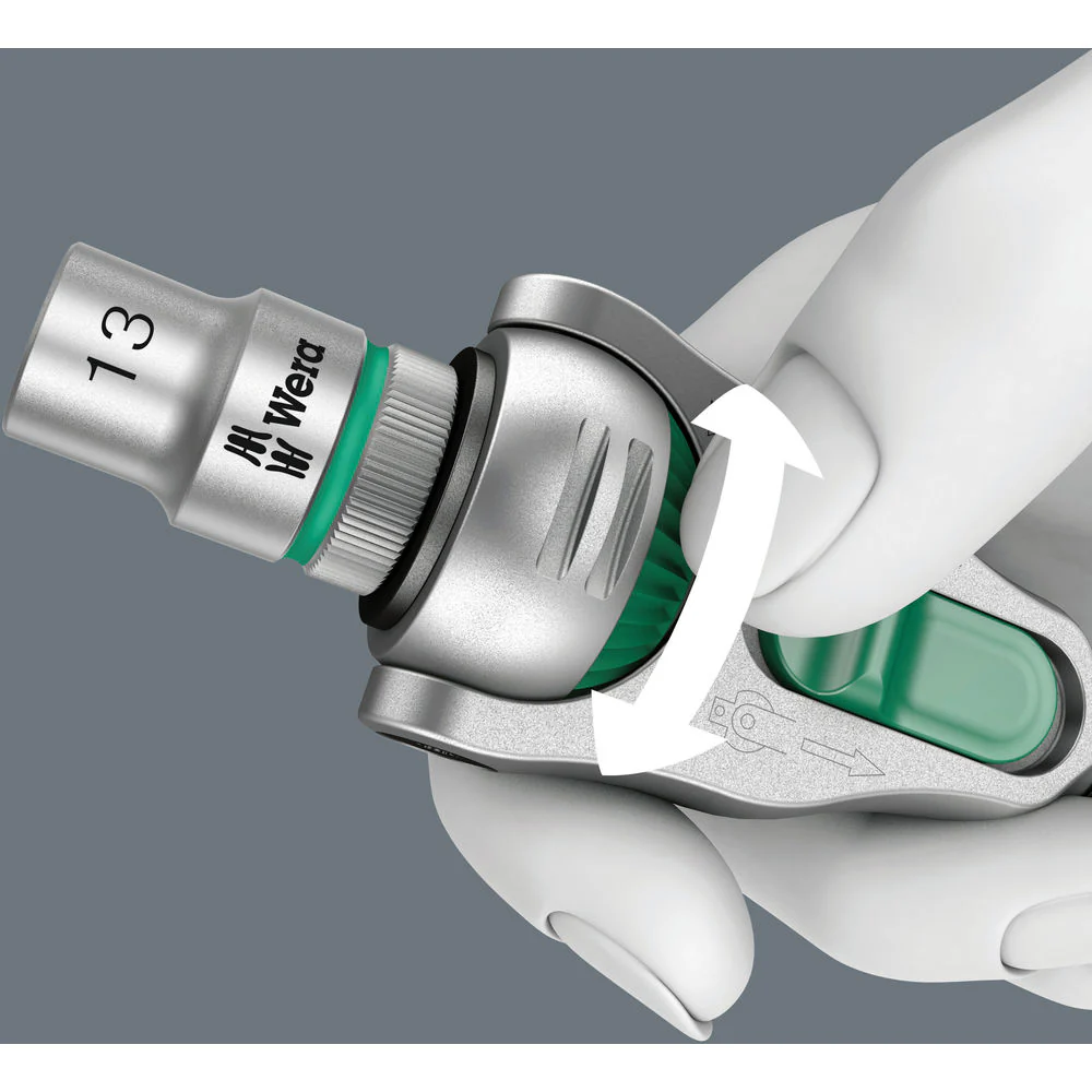 Wera8100SB6サイクロップラチェット「スピード」セット 【直送品】 返品・キャンセル・他商品と同時購入は不可 - Image 5
