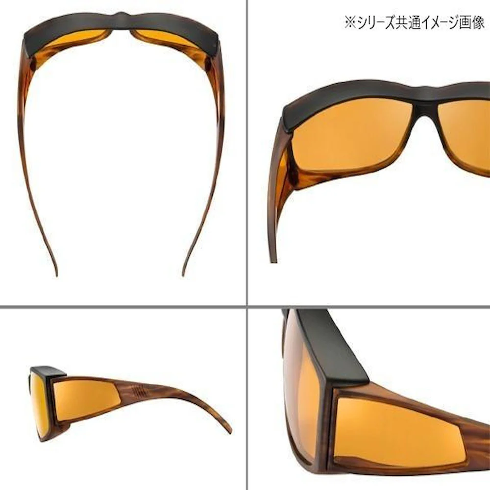 ウェルネス・プロテクト オーバーサングラスタイプ 大 レンズ色ブラウン 【直送品】 返品・キャンセル・他商品と同時購入は不可 - Image 3