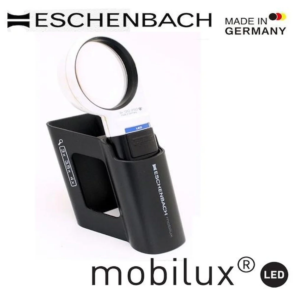 LEDワイドライトルーペ＆専用スタンド 60mmΦ(3倍) 【直送品】 返品・キャンセル・他商品と同時購入は不可 - Image 2