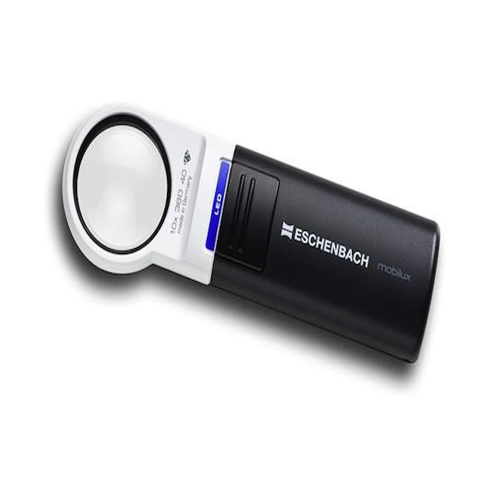 LEDワイドライトルーペ＆専用スタンド 35mmΦ(10倍) 【直送品】 返品・キャンセル・他商品と同時購入は不可 - Image 3