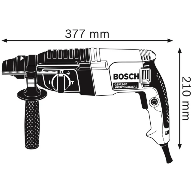 GBH226 ボッシュ ハンマードリル(SDSプラス) 【直送品】 返品・キャンセル・他商品と同時購入は不可 - Image 3