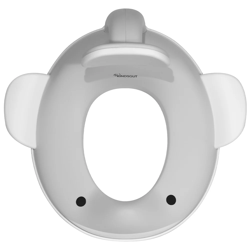 ［正規代理店］くじらの補助便座 ライトグレー 【直送品】 返品・キャンセル・他商品と同時購入は不可 - Image 2