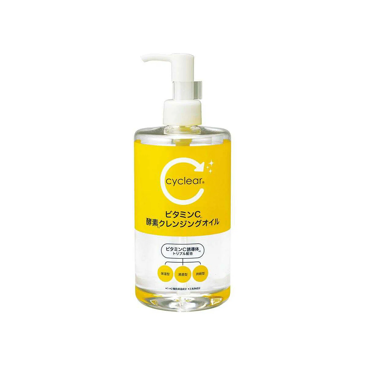 熊野油脂  cyclear  ビタミンC  酵素クレンジングオイル  400ml