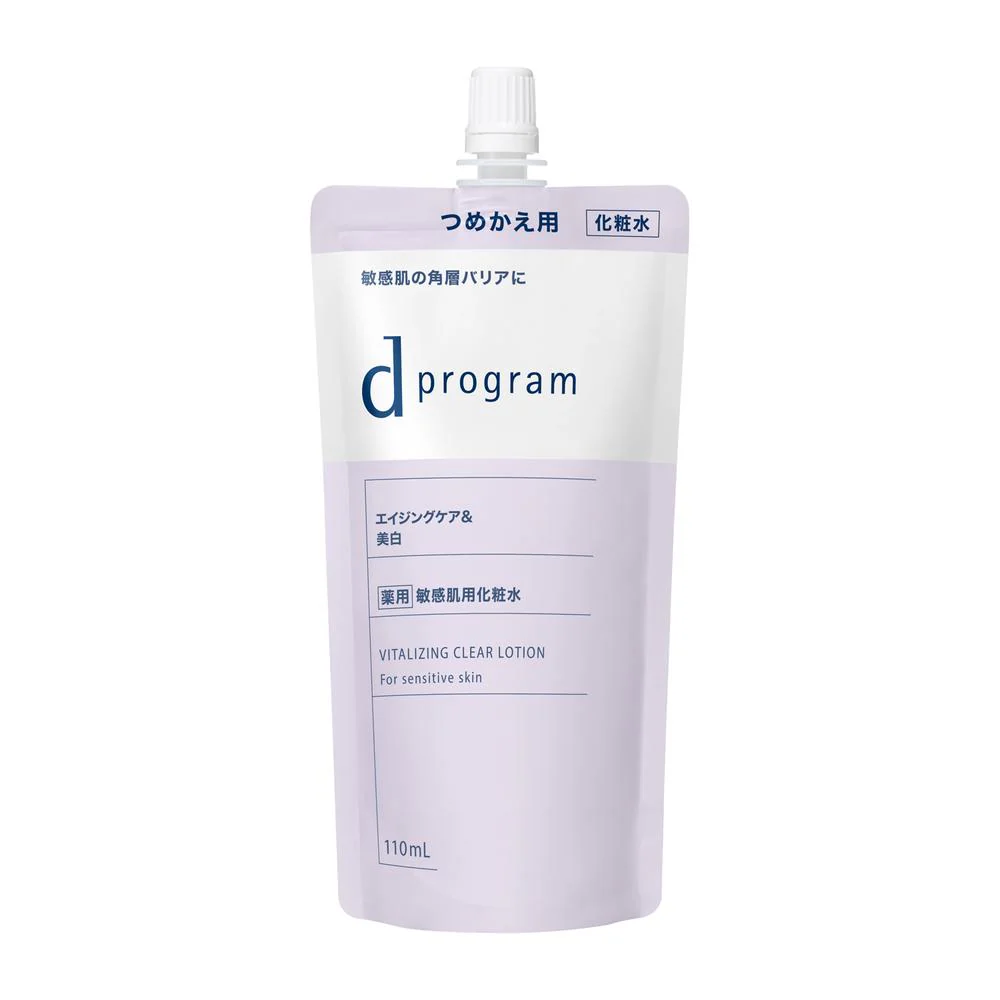 【医薬部外品】資生堂 d プログラム バイタライジング＆クリア ローション EX （レフィル） 110ml