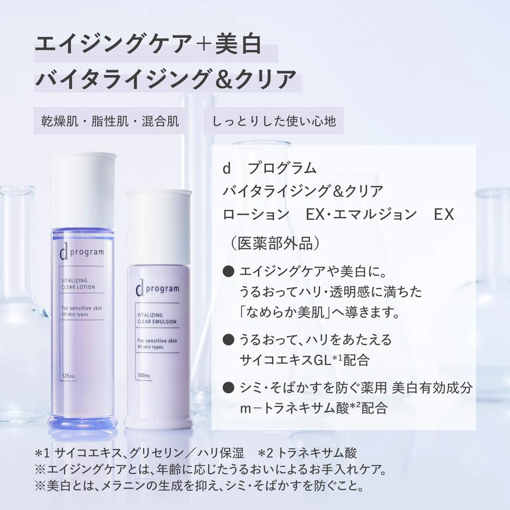【医薬部外品】資生堂 d プログラム バイタライジング＆クリア ローション EX （レフィル） 110ml - Image 5