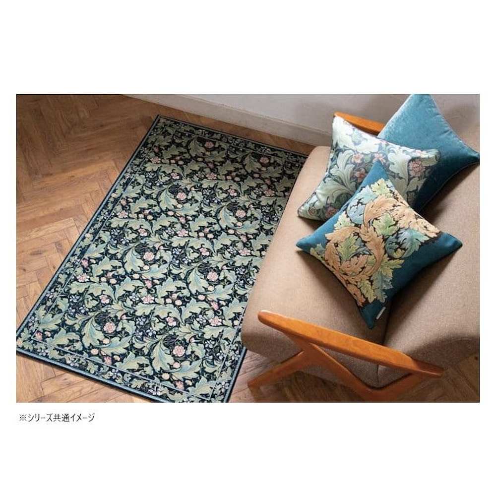 レスターアカンサス マット 約45×78cm FH1710A B ブルー 【直送品】 返品・キャンセル・他商品と同時購入は不可 - Image 2