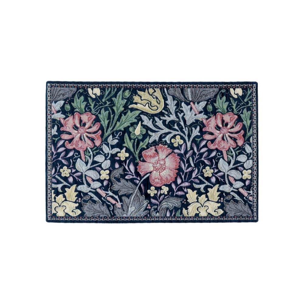 コンプトン マット 約45×70cm FH1713 DB ダークブルー 【直送品】 返品・キャンセル・他商品と同時購入は不可