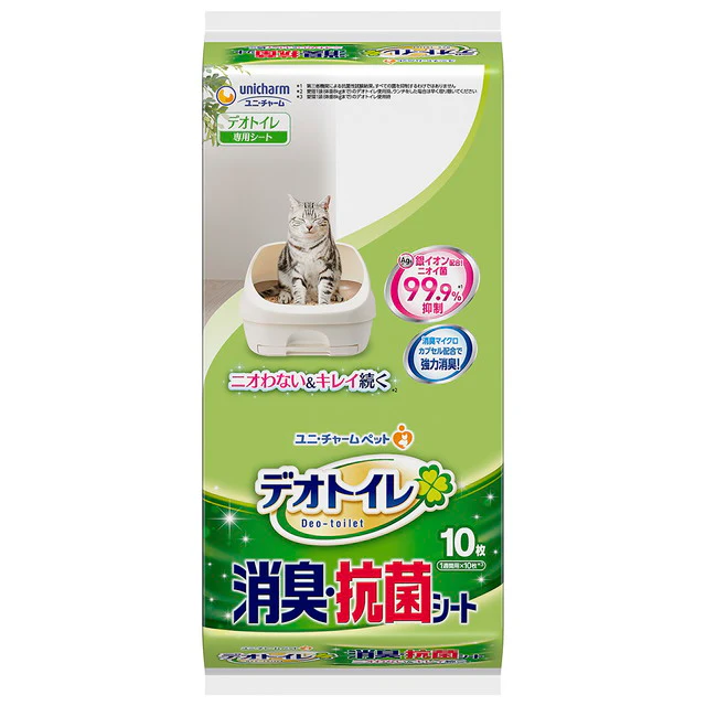 ユニ・チャーム 1週間消臭・抗菌デオトイレ消臭・抗菌シート 10枚
