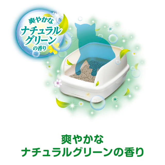 ユニ・チャーム 1週間消臭・抗菌デオトイレふんわり香る消臭・抗菌サンドナチュラルグリーン 3.8l - Image 7