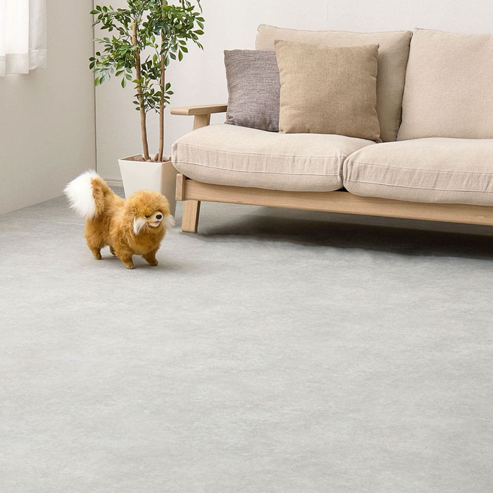 ペット対応 CF ラグ 約182×260cm モルタル 【直送品】 返品・キャンセル・他商品と同時購入は不可