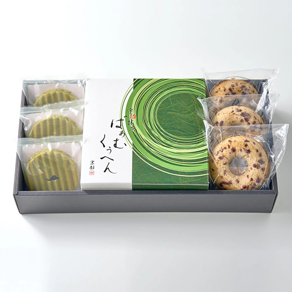 ◆京都 京寿楽庵 宇治抹茶バウム 踊×1箱 ◇ 【直送品】 返品・キャンセル・他商品と同時購入は不可 - Image 2