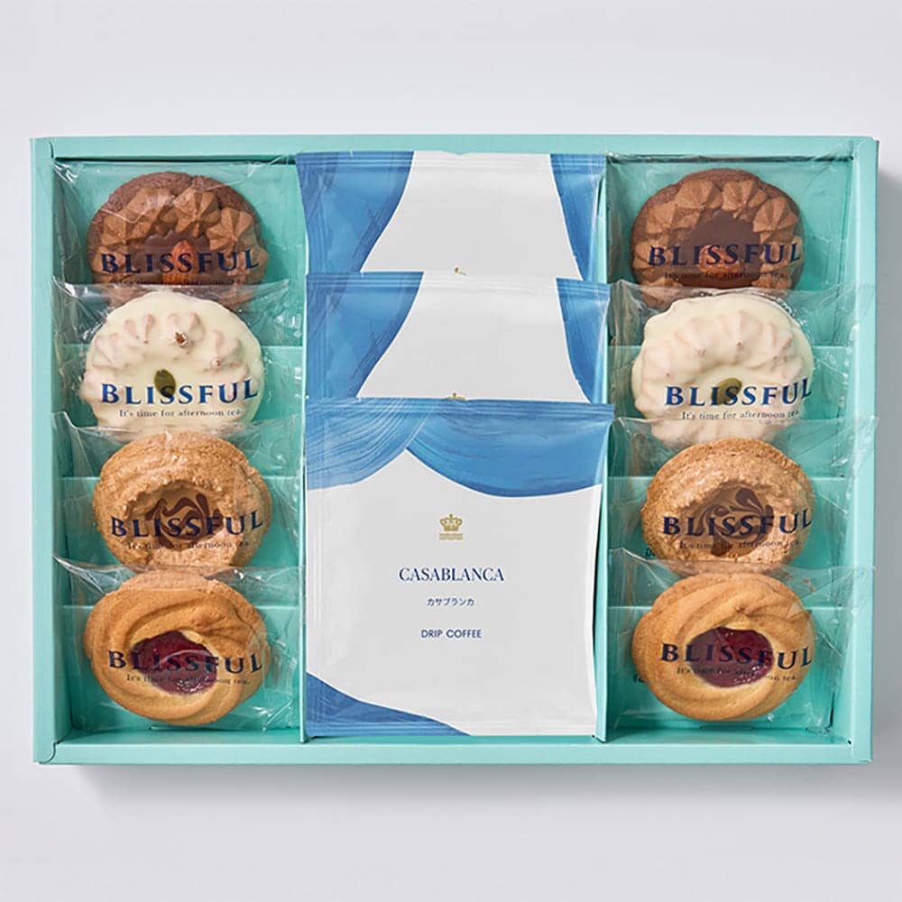 ◆焼き菓子＆ロイヤルコペンハーゲン ドリップコーヒー 11個×1箱 ◇【直送品】 返品・キャンセル・他商品と同時購入は不可 - Image 2