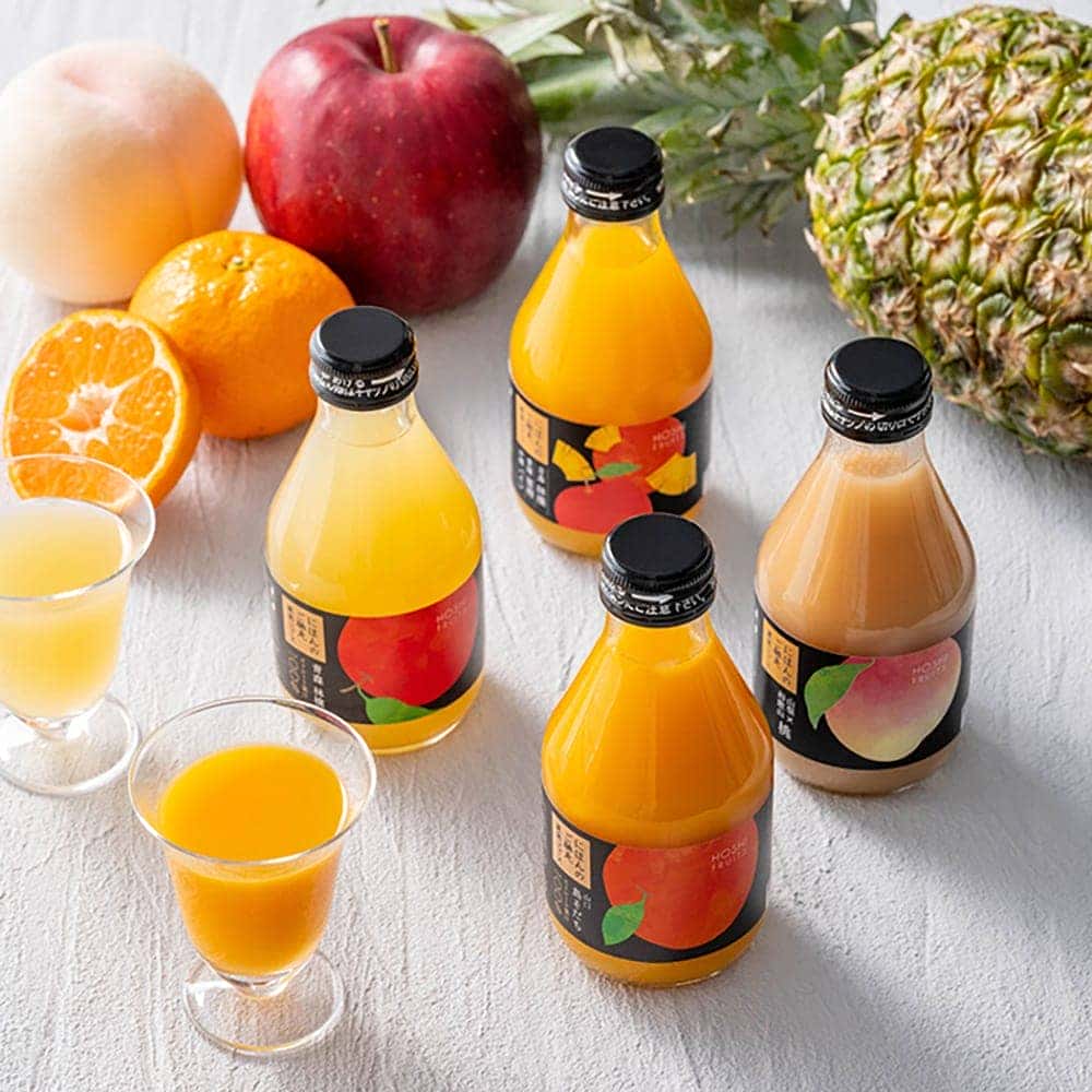 ◆ホシフルーツ にほんのご馳走果実ジュース 6本×1箱 ◇【直送品】 返品・キャンセル・他商品と同時購入は不可 - Image 2