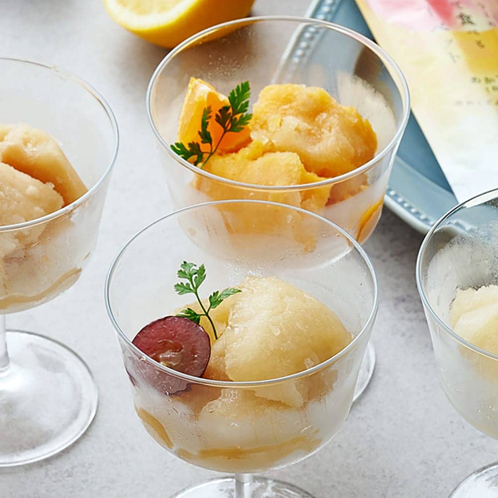 ◆凍らせて食べるシャーベット彩果しずく10袋×1箱 ◇【直送品】 返品・キャンセル・他商品と同時購入は不可 - Image 2