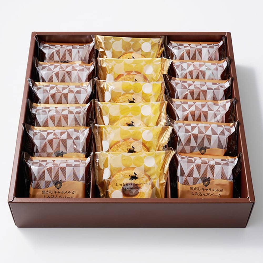 ◆森の庭 焦がしキャラメルがしみ込んだバーム詰合せ 18個入×1箱 ◇ 【直送品】 返品・キャンセル・他商品と同時購入は不可 - Image 4