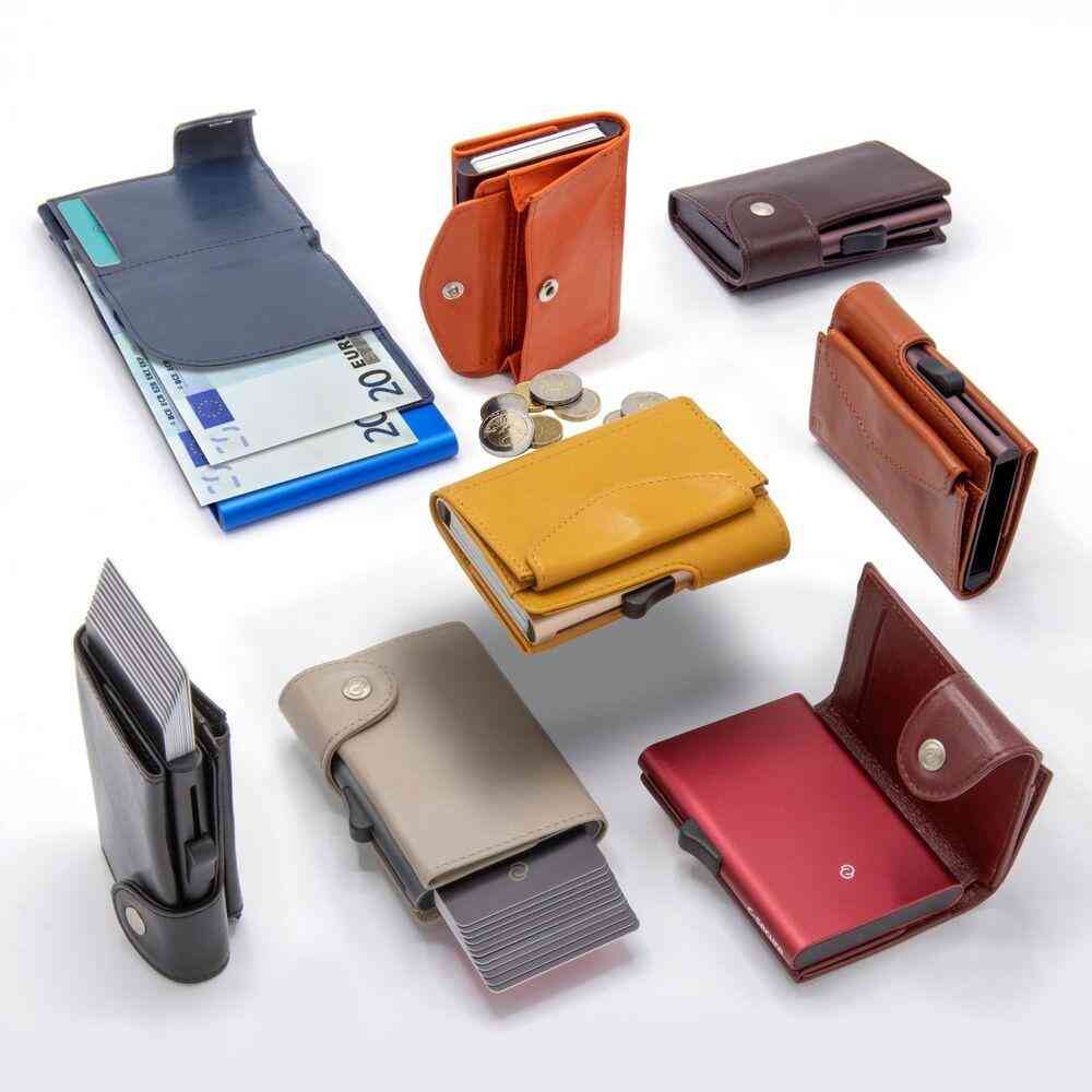 藤栄 c-secure シーセキュア カードケースホルダー ミニ財布 レッド - Image 10