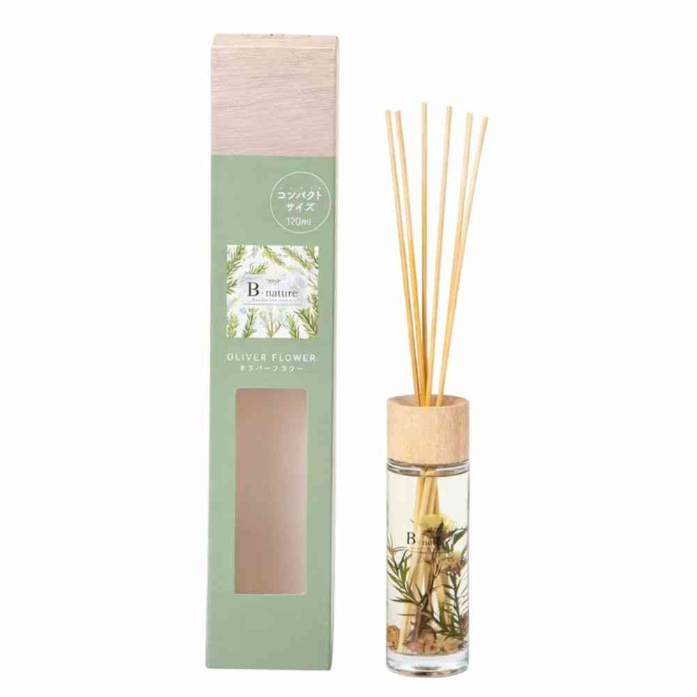 藤栄 B-nature リードディフューザー オリバーフラワー BN-001 120ml - Image 6