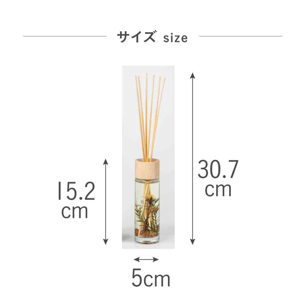 藤栄 B-nature リードディフューザー オリバーフラワー BN-001 120ml - Image 7