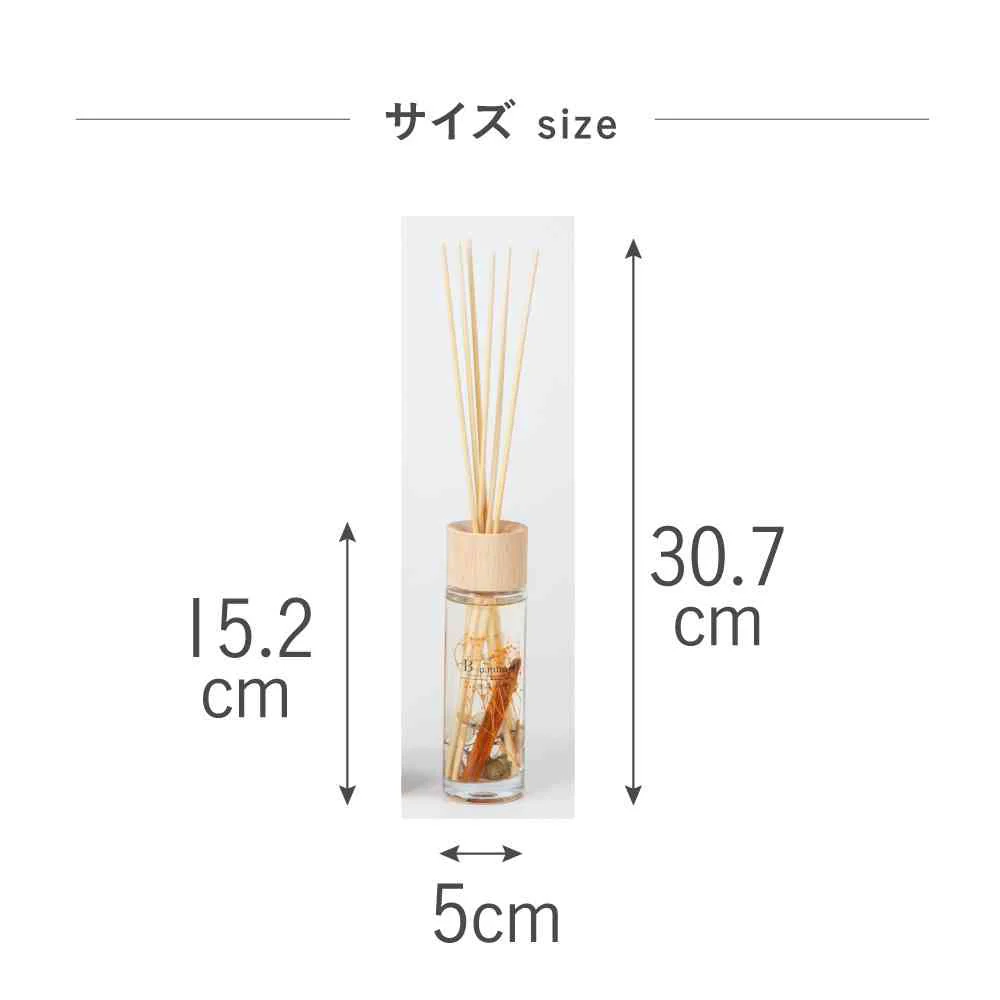 藤栄 B-nature リードディフューザー ホワイトフラワー BN-003 120ml - Image 7