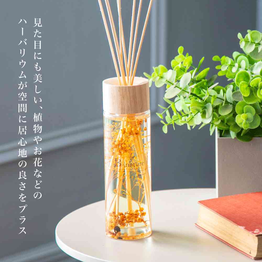 藤栄 B-nature リードディフューザー ホワイトフラワー BN-008 430ml - Image 2