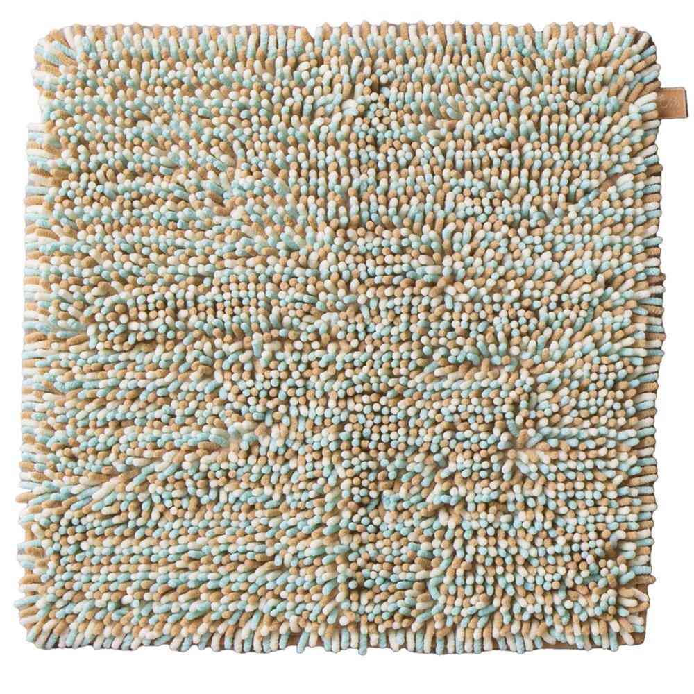 藤栄 もふ バスマット 正方形 60×60cm ラムネ MF-107 - Image 2