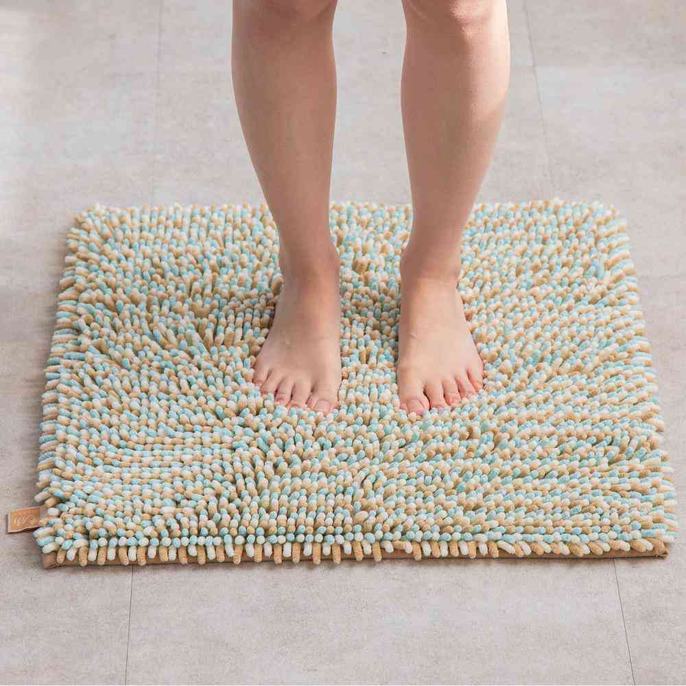 藤栄 もふ バスマット 正方形 60×60cm ラムネ MF-107 - Image 4
