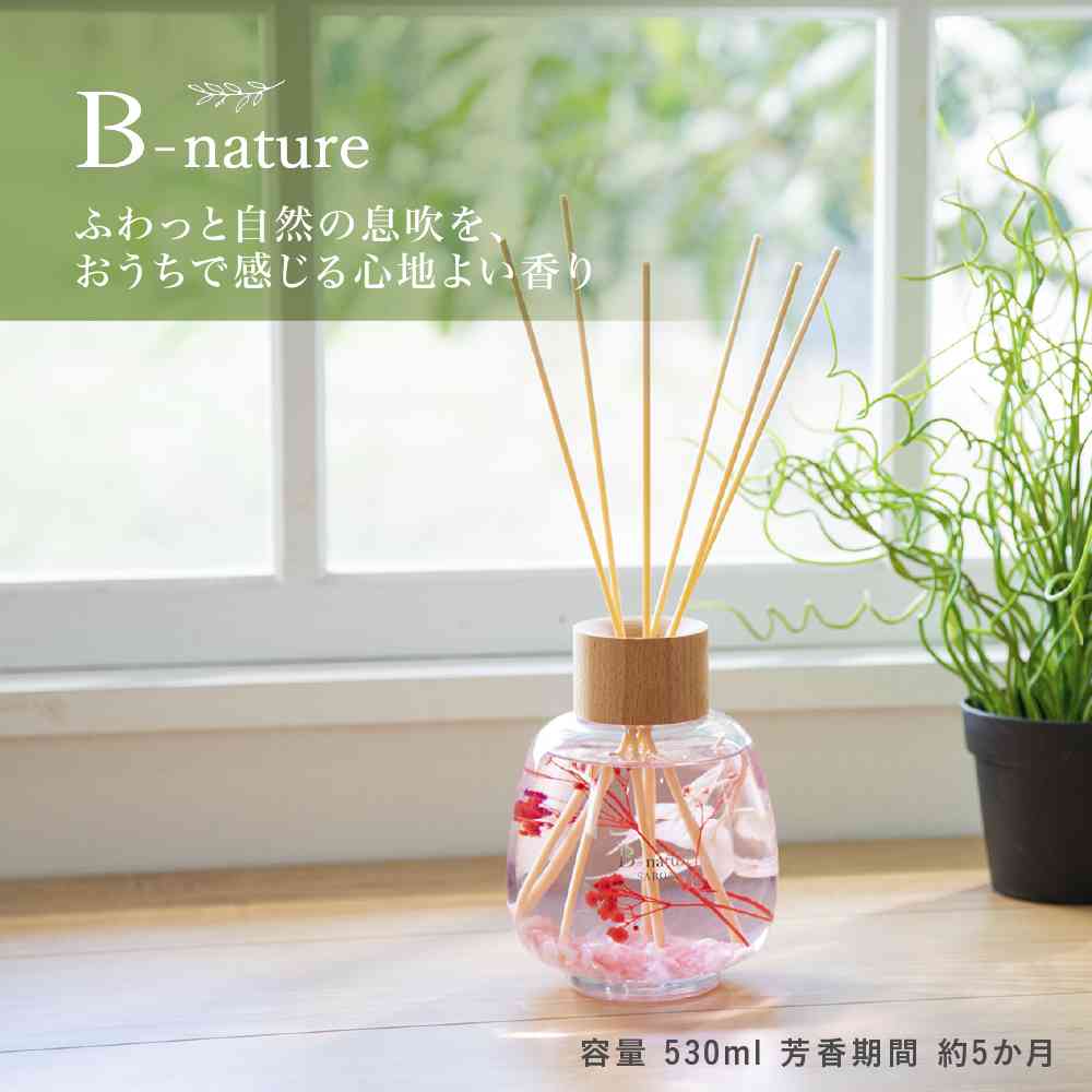 藤栄 B-nature  リードディフューザー サボン BN-020 530ml - Image 4