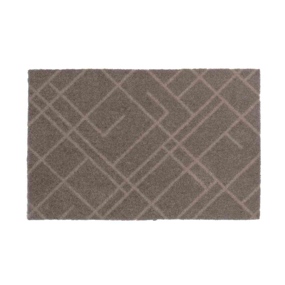 藤栄 tica copenhagen(チカ コペンハーゲン) フロアマット 40×60 LINES Beige/Sand - Image 5