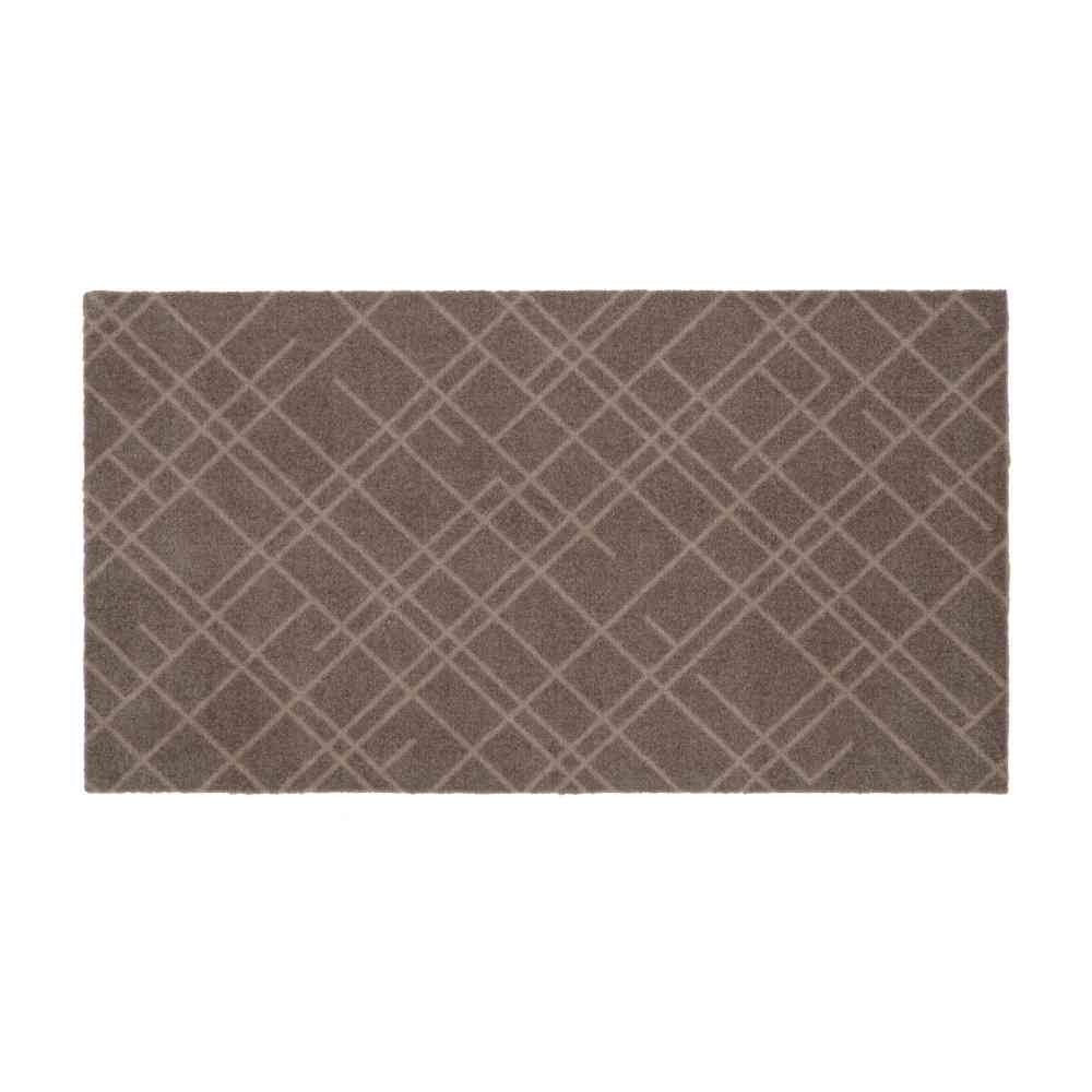 藤栄 tica copenhagen（チカ コペンハーゲン） フロアマット 67×120 LINES Beige／Sand - Image 5