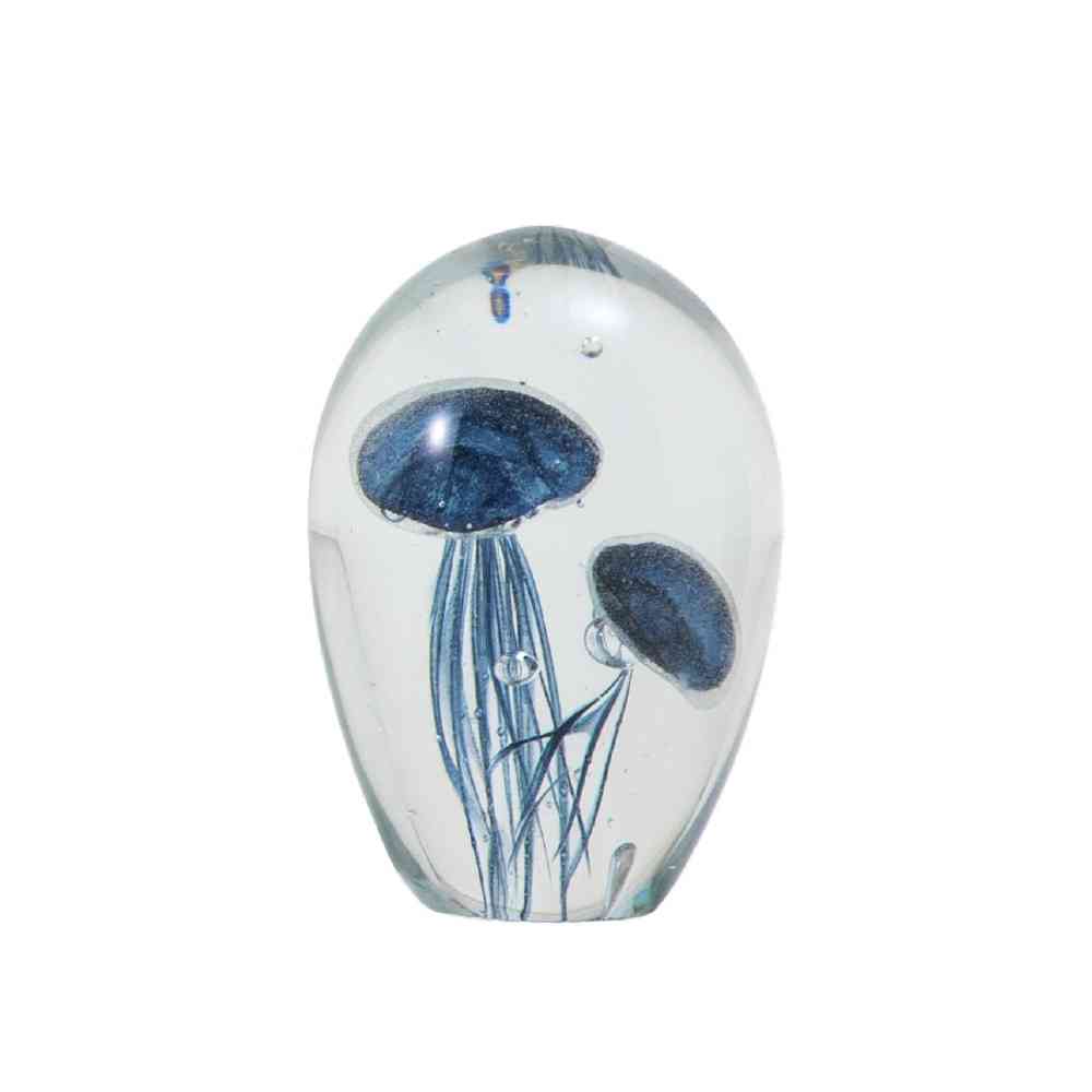 藤栄 ガラスインテリアオブジェ(Glass interior objects) クラゲ L