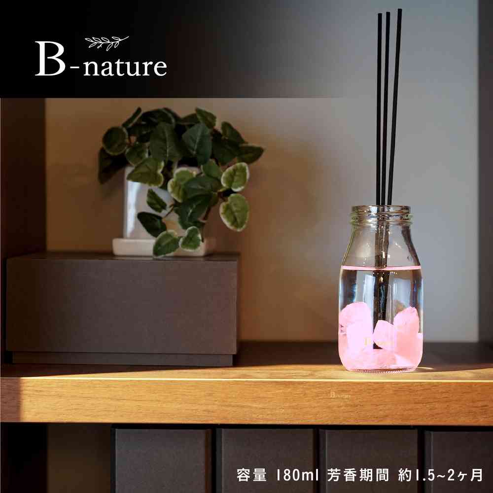 藤栄 B-nature ジュエリー リードディフューザー ローズクォーツ BN-031 180ml - Image 4