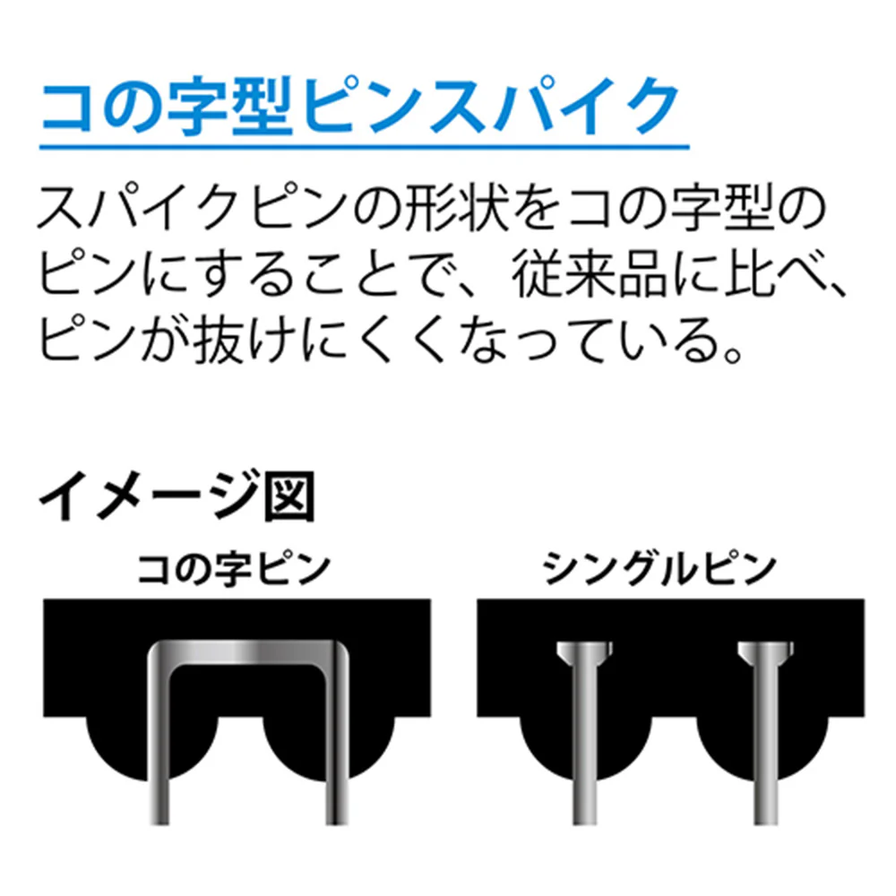 スパイク長靴 ブルー M 【直送品】 返品・キャンセル・他商品と同時購入は不可 - Image 3