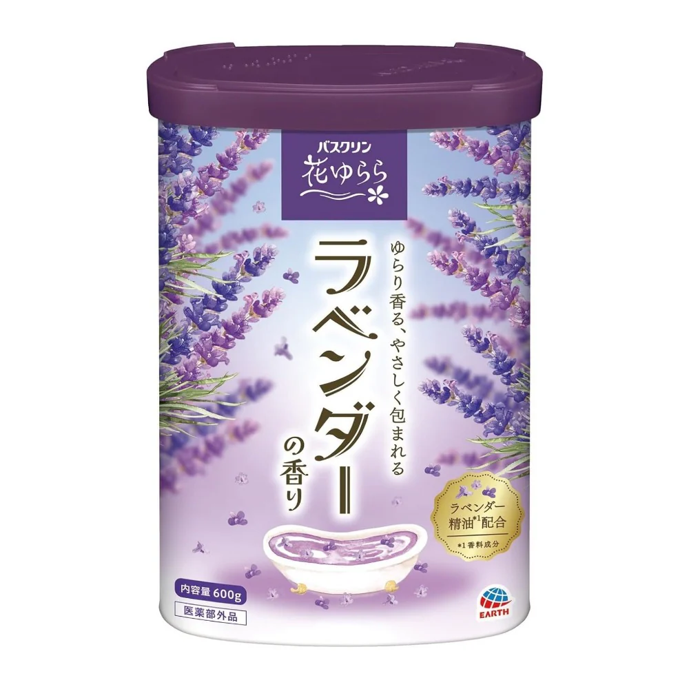 【医薬部外品】バスクリン 薬用入浴剤 ラベンダーの香り 600g