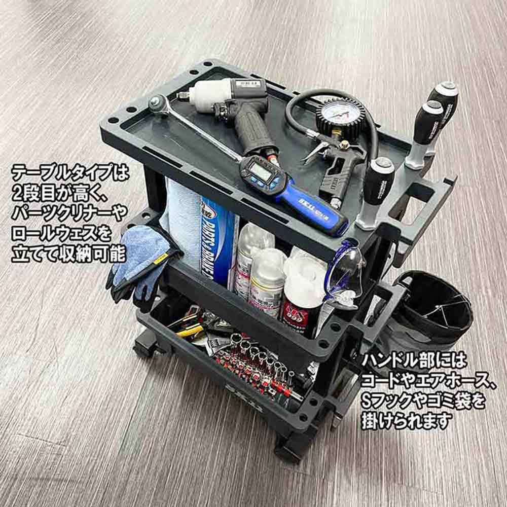 ツールワゴンテーブル&PS STW-T490PS 【直送品】 返品・キャンセル・他商品と同時購入は不可 - Image 2