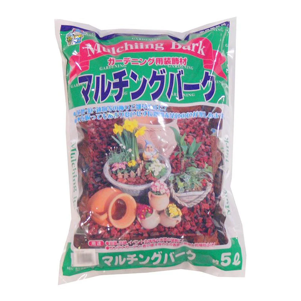 あかぎ園芸 マルチングバーク L 5L 10袋 1270513 【直送品】 返品・キャンセル・他商品と同時購入は不可