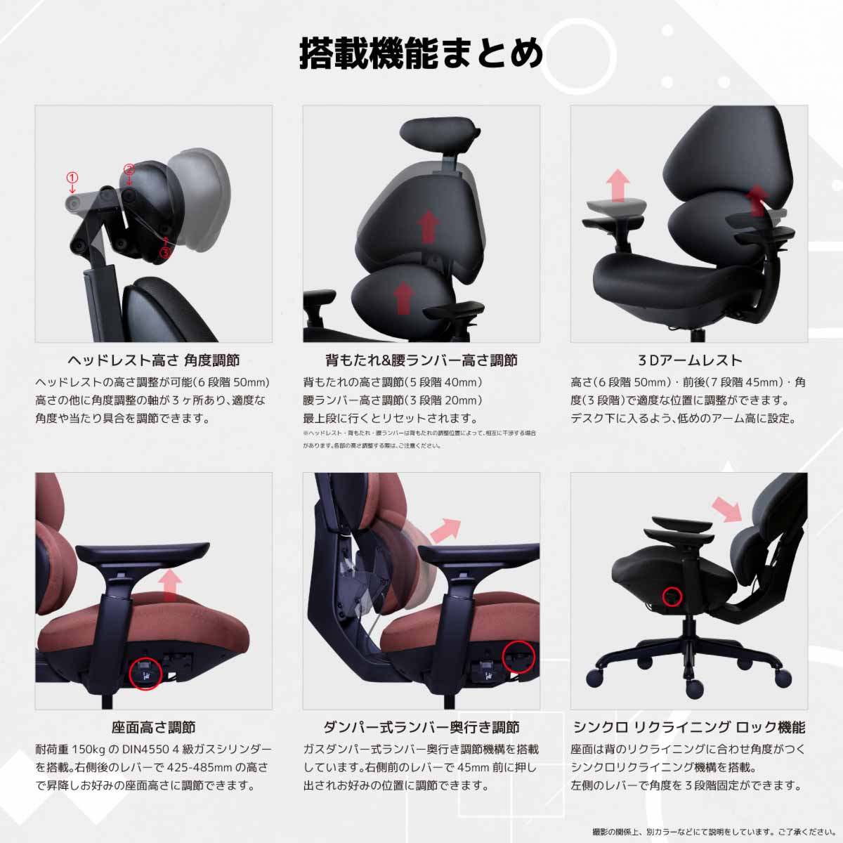 フランカー ゲーミングチェア オリーブ 【直送品】 返品・キャンセル・他商品と同時購入は不可 - Image 8