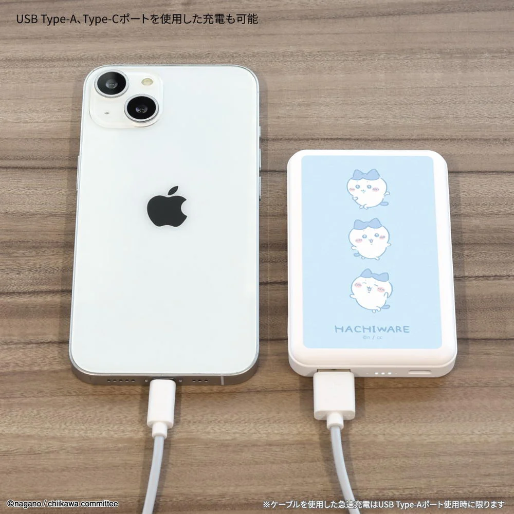 グルマンディーズ ちいかわ モモンガ MagSafe対応 ワイヤレスリチウム充電器 5000mAh 1個 - Image 5