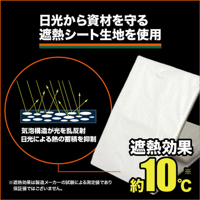 TRUSCO スーパー遮熱パレットカバー1100X1100XH1500 【直送品】 返品・キャンセル・他商品と同時購入は不可 - Image 2