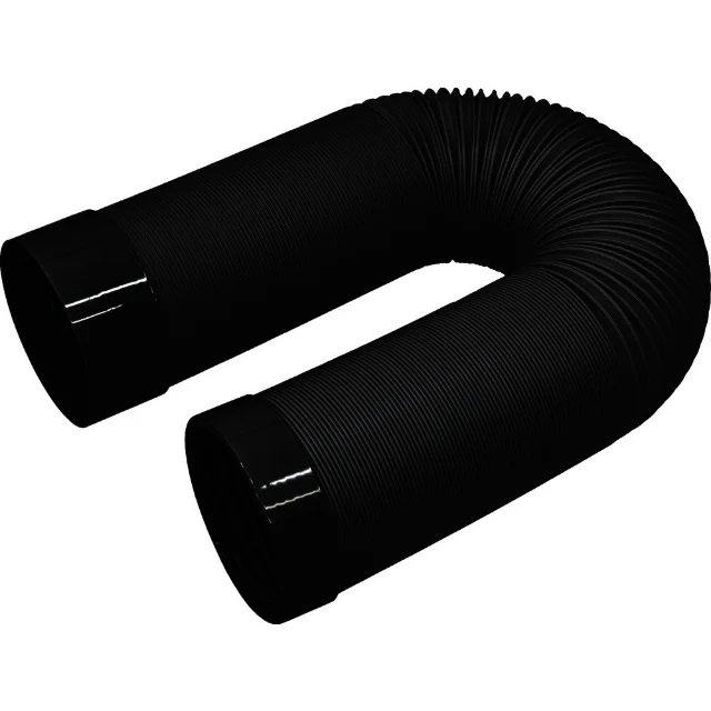 TRUSCO スポットエアコン用伸縮排熱延長ダクト3M黒TS34CNDL用 【直送品】 返品・キャンセル・他商品と同時購入は不可