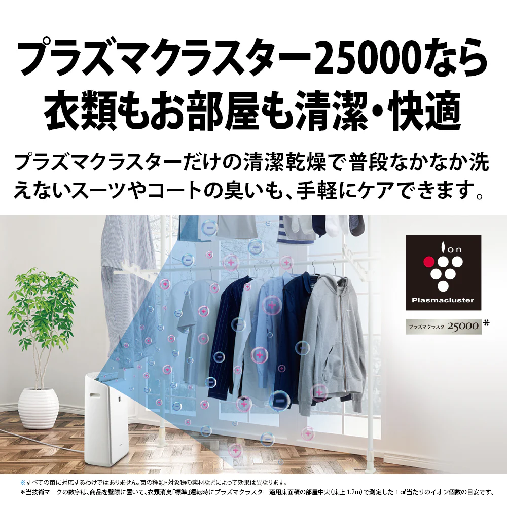 【在庫限り！】除湿機 シャープ 衣類乾燥除湿機 CV-RH140 W ホワイト系 ハイブリッド方式 プラズマクラスター25000 花粉 脱臭 - Image 5