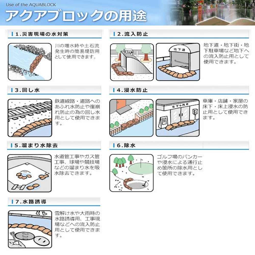 「アクアブロック」 再利用可能版(真水対応) ND-20 【直送品】 返品・キャンセル・他商品と同時購入は不可 - Image 6