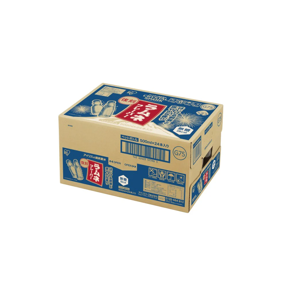 ◆アイリスCRYSTAL SPARK ラムネ 500ml - Image 3