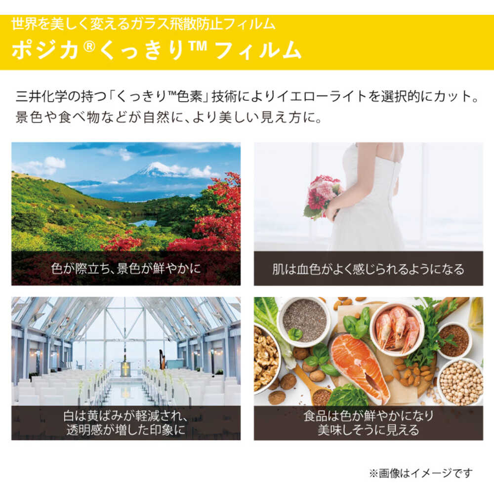高機能窓用フィルム ポジカくっきりフィルム KBL60(淡色)【直送品】 返品・キャンセル・他商品と同時購入は不可 - Image 4