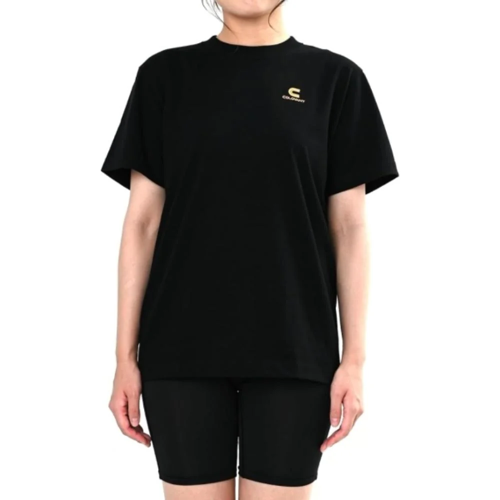 コロバニィ コットン Tシャツ XL ブラック 10616XL 【直送品】 返品・キャンセル・他商品と同時購入は不可 - Image 2