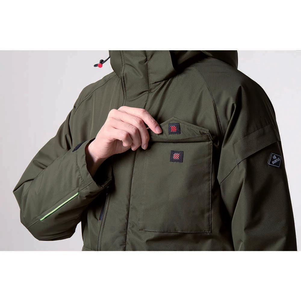 防水防寒ジャケット7620-35-Lブラック 【直送品】 返品・キャンセル・他商品と同時購入は不可 - Image 8