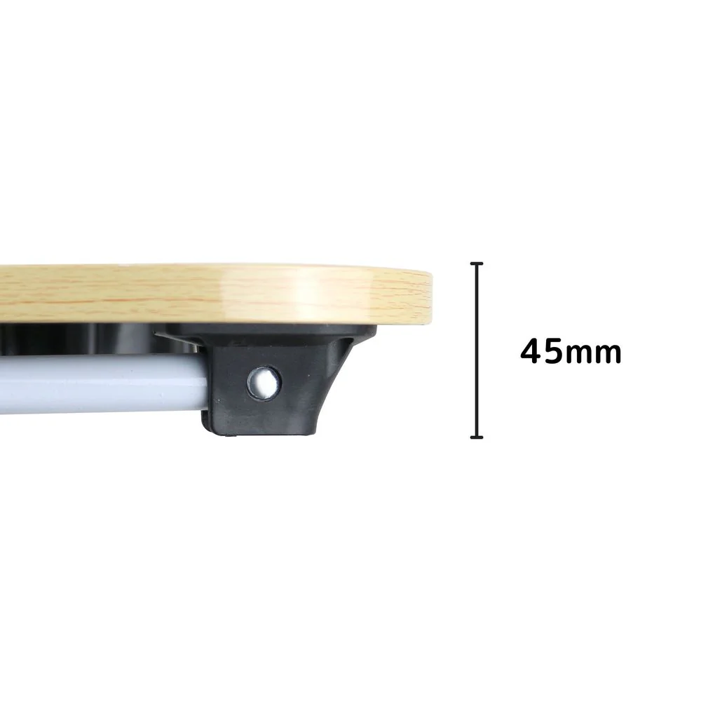 トレードワン 折りたたみガジェットテーブル ブラウンウッド - Image 14