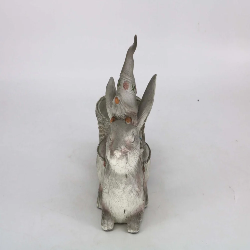 フラワーポット RABBIT 80434 【直送品】 返品・キャンセル・他商品と同時購入は不可 - Image 3